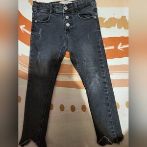 Zara Black Toddler Jeans Size 3T